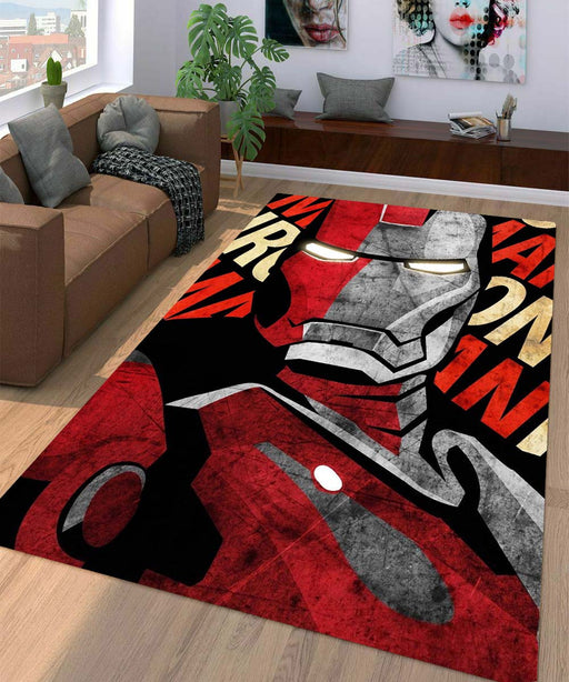 metal iron man Living room carpet rugs