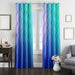 metal gradient minimalist square pattern window Curtain