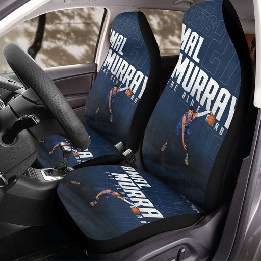 mile high city jamal murray the blue arrow Car Seat Covers