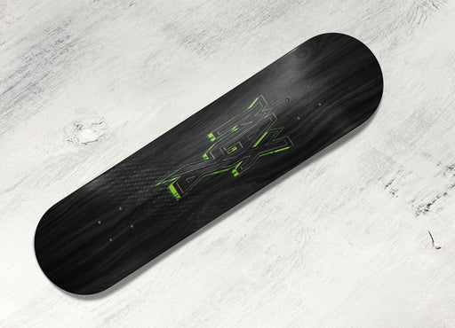 max 76 head logo green Skateboard decks