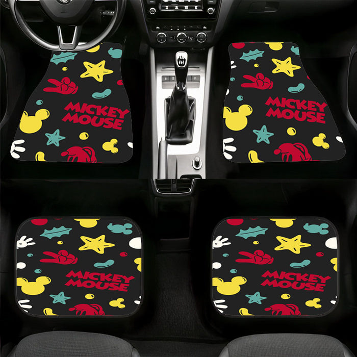 mickey mouse doll stuff Car floor mats Universal fit