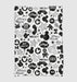 mickey mouse monochrome pen Ultra soft fleece blanket