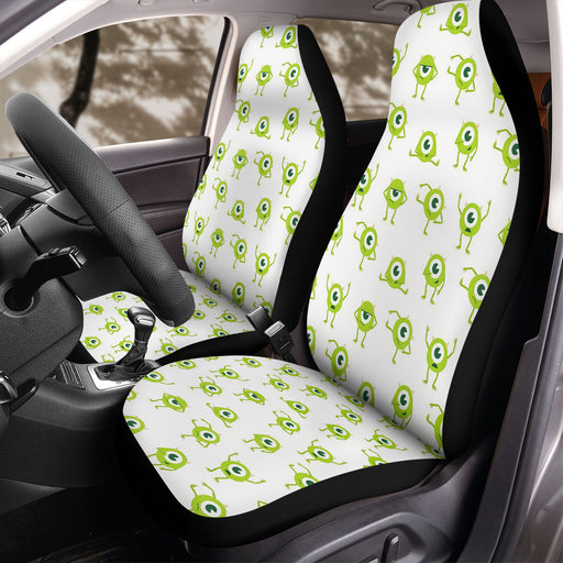 mike monster university animation Car Seat Covers