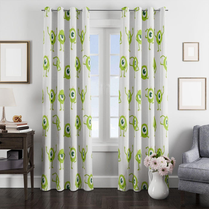 mike monster university animation window Curtain