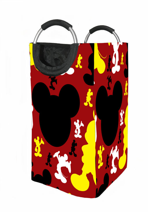 mickey mouse silhouette Laundry Hamper | Laundry Basket