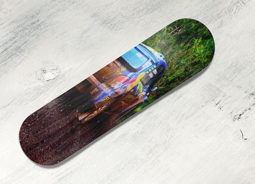 meet the obstacle of car racing Skateboard decks