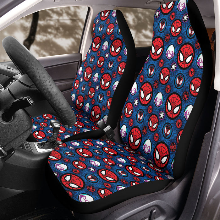 miles morales animation spiderman Car Seat Covers