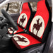 minimalistic silhouette red dead redemption 2 Car Seat Covers