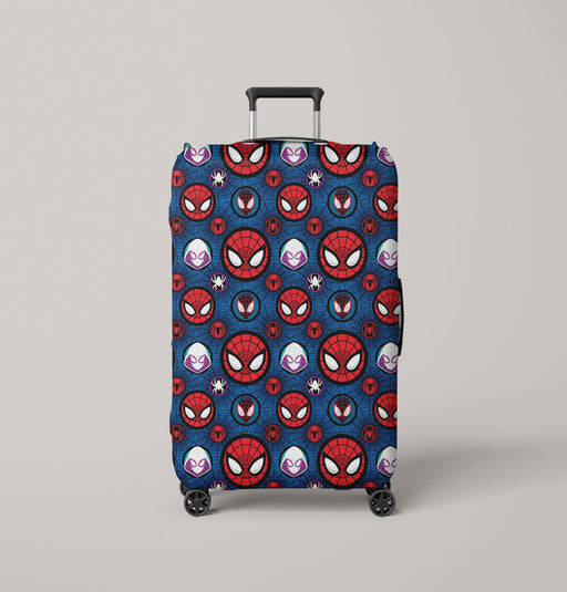 miles morales animation spiderman Luggage Cover | suitcase