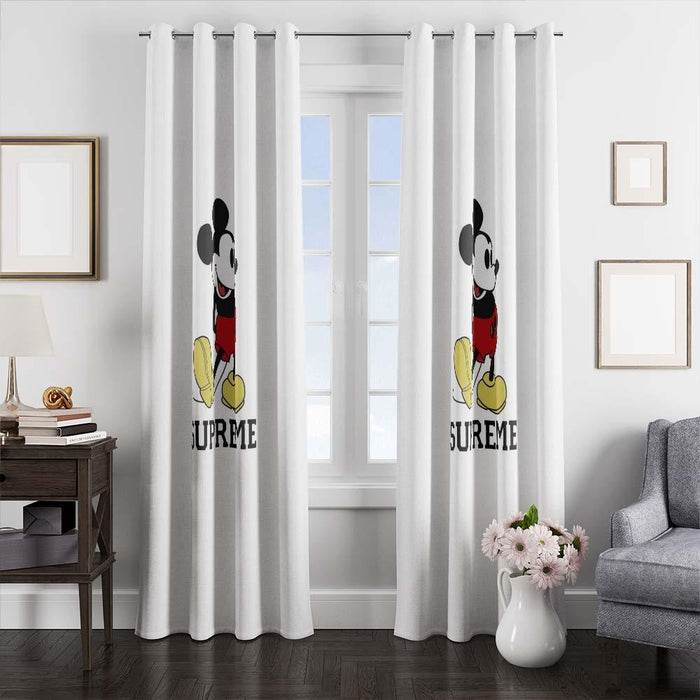 mickey mouse supreme window curtains