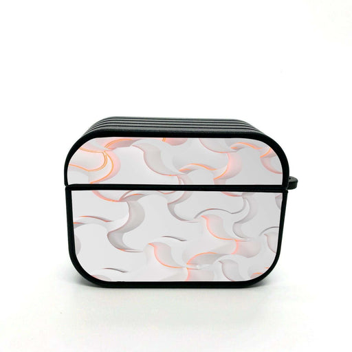 minimalist basic shape pattern airpods case