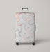 minimalist basic shape pattern Luggage Cover | suitcase