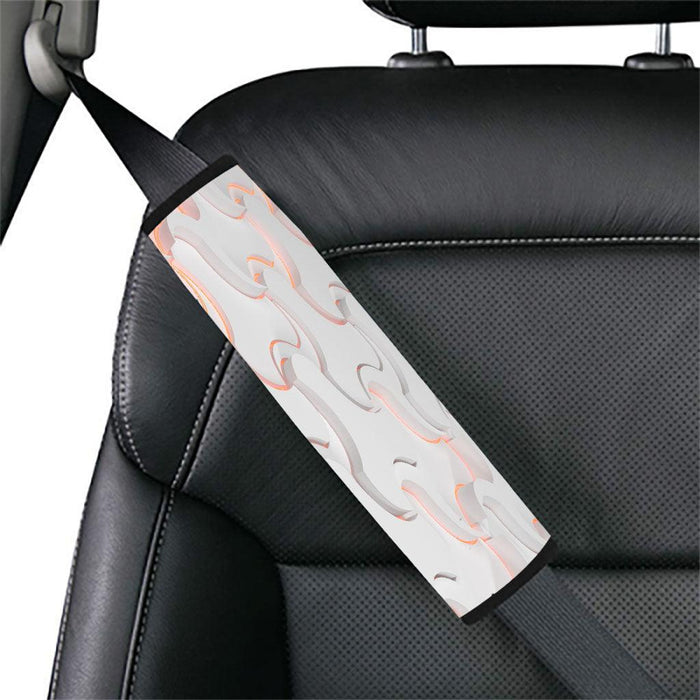 minimalist basic shape pattern Car seat belt cover