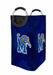 memphis tiger blue logo football Laundry Hamper | Laundry Basket