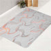 minimalist basic shape pattern bath rugs