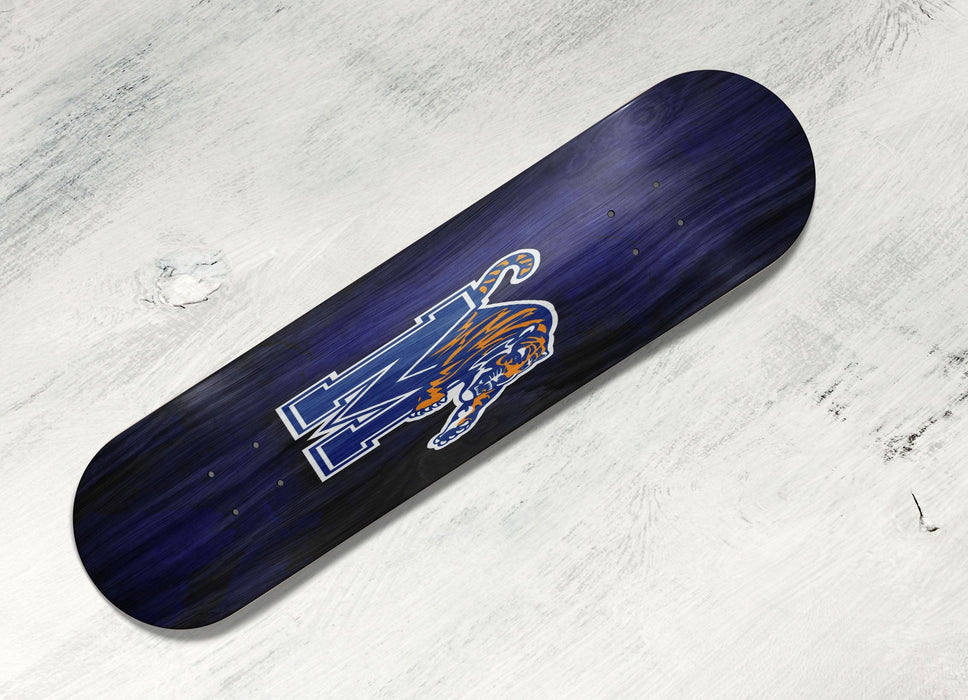 memphis tiger blue logo football Skateboard decks