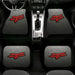 metal fox red logo Car floor mats Universal fit