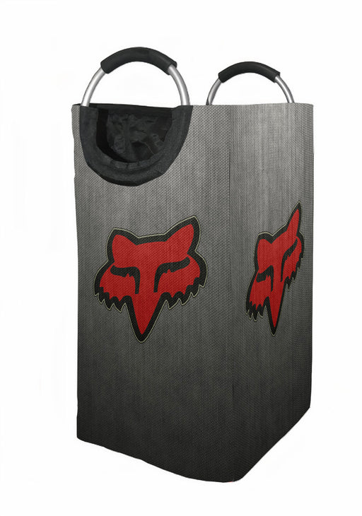 metal fox red logo Laundry Hamper | Laundry Basket