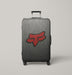 metal fox red logo Luggage Covers | Suitcase