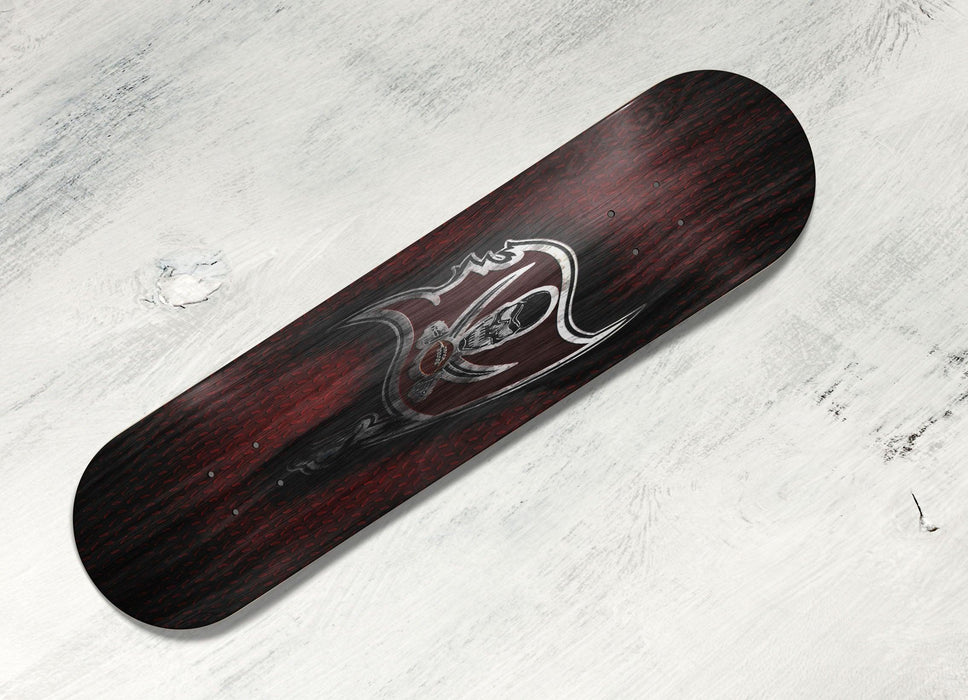 metal logo tampa bay buccaneers Skateboard decks