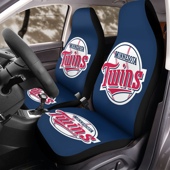 mlb minnesota twins logo Car Seat Covers