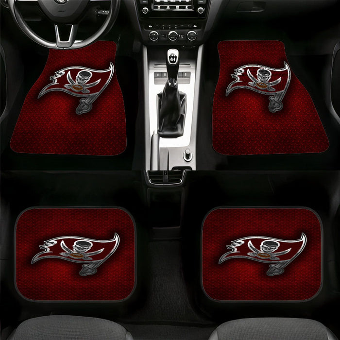 metal logo tampa bay buccaneers Car floor mats Universal fit