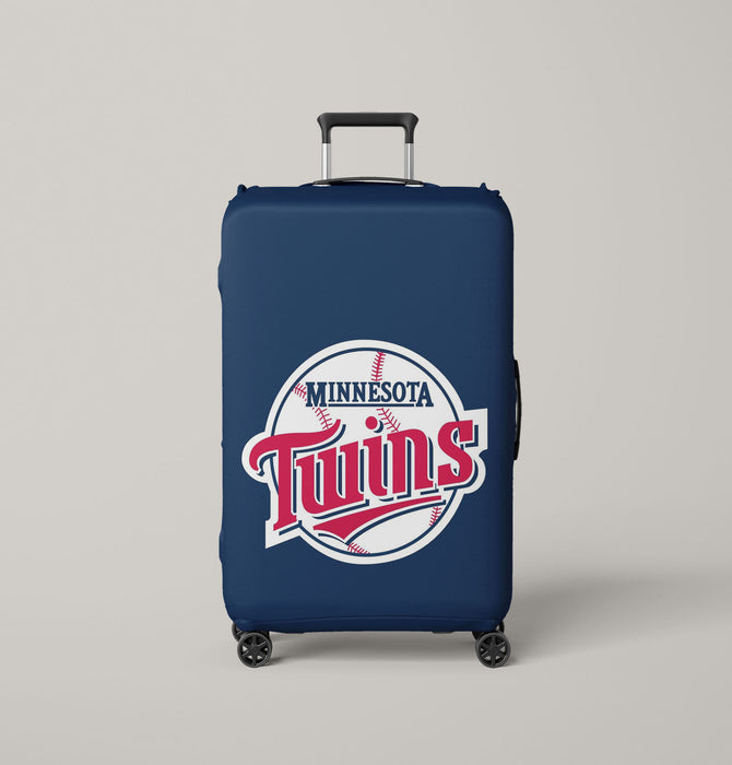 mlb minnesota twins logo Luggage Covers | Suitcase