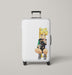 modern vibe sailor moon Luggage Covers | Suitcase