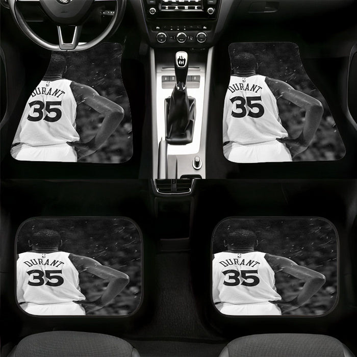 monochromatic kevin durant as player nba Car floor mats Universal fit