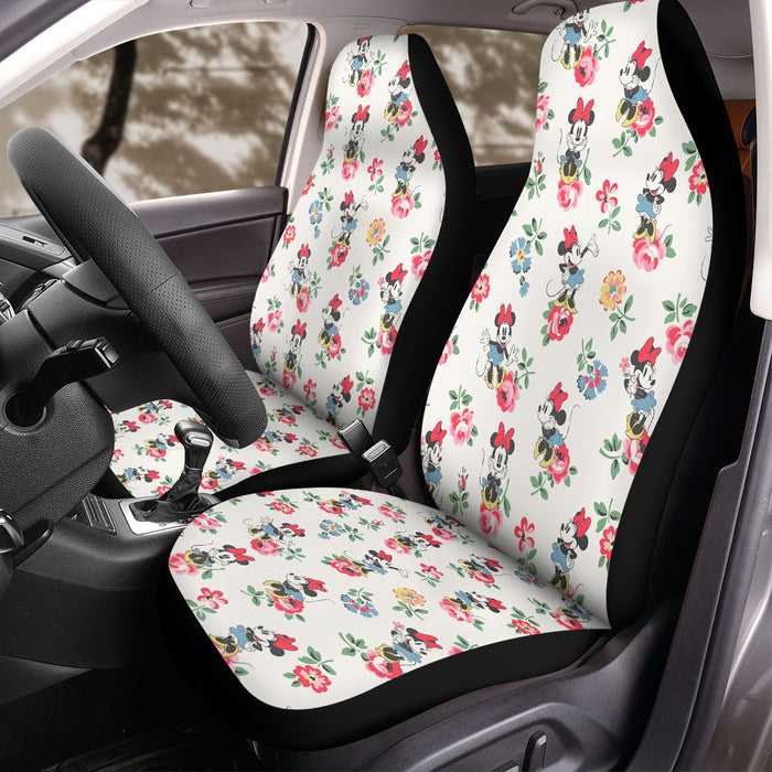 minnie mews ditsy disney Car Seat Covers