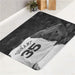 monochromatic kevin durant as player nba bath rugs