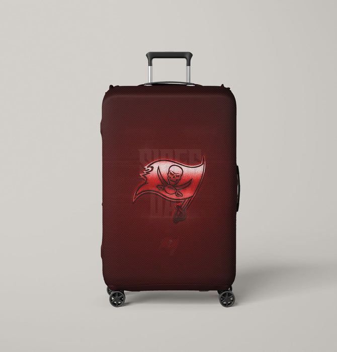 metal red blood tampa bay buccaneers Luggage Covers | Suitcase