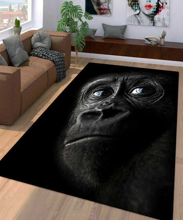 monkey almost crying Living room carpet rugs