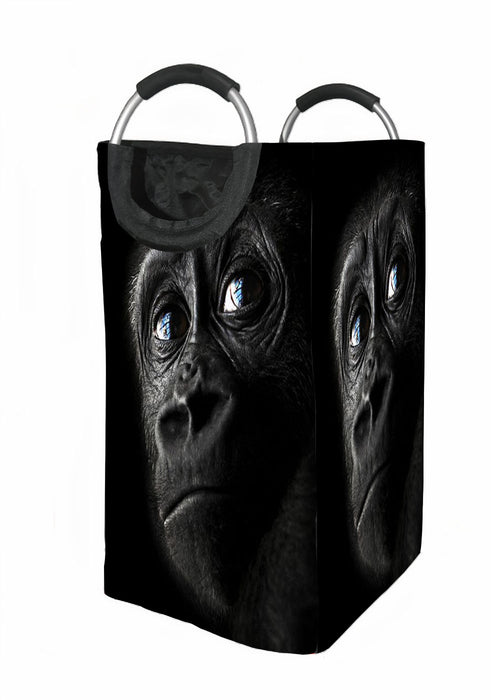 monkey almost crying Laundry Hamper | Laundry Basket