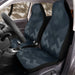 mirror blue square pattern Car Seat Covers