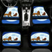 moon and mufasa the lion king Car floor mats Universal fit