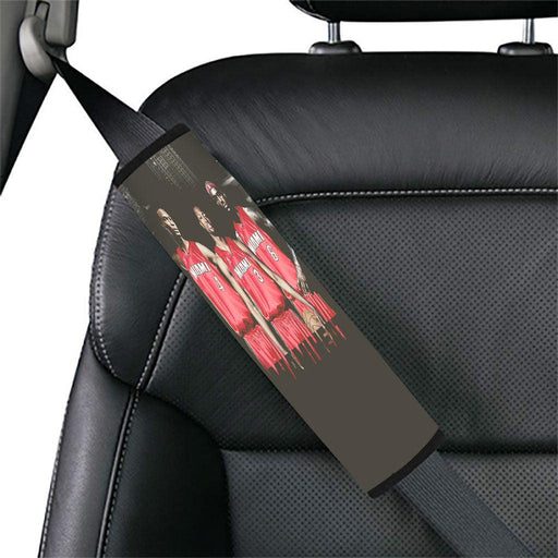 miami heat big three player Car seat belt cover - Grovycase