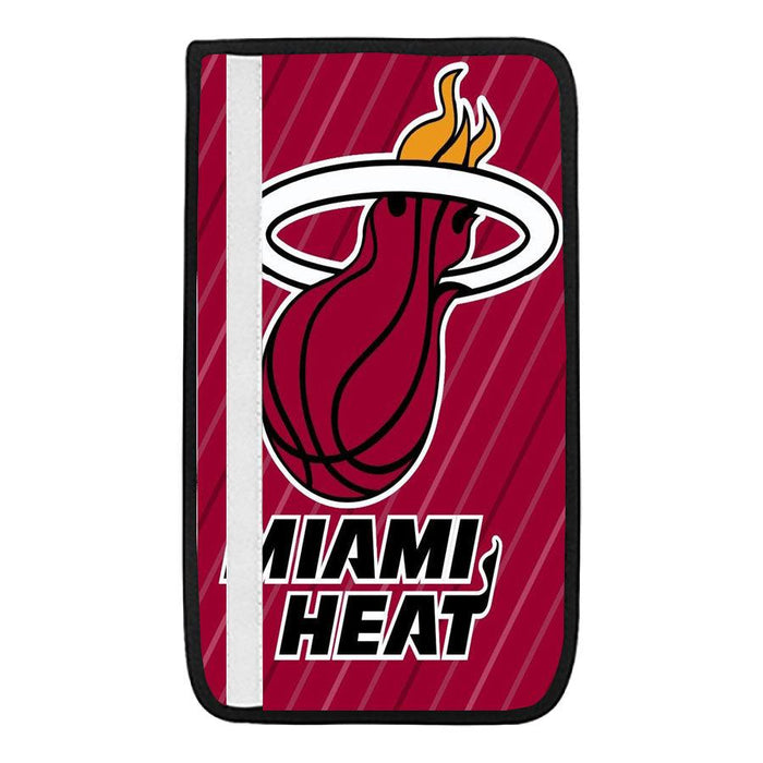 miami heat logo iconic Car seat belt cover