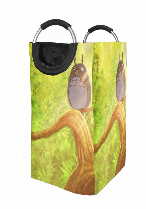 morning totoro Laundry Hamper | Laundry Basket