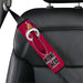 miami heat logo iconic Car seat belt cover - Grovycase