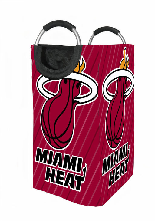 miami heat logo iconic Laundry Hamper | Laundry Basket