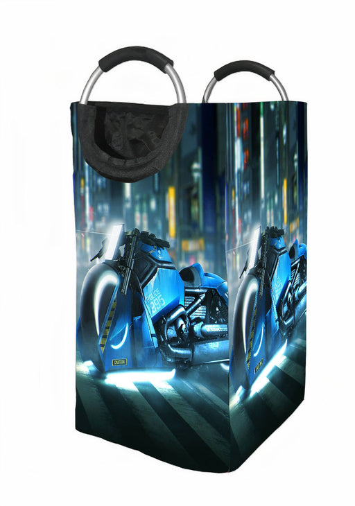 motorcycle cyberpunk 2077 Laundry Hamper | Laundry Basket