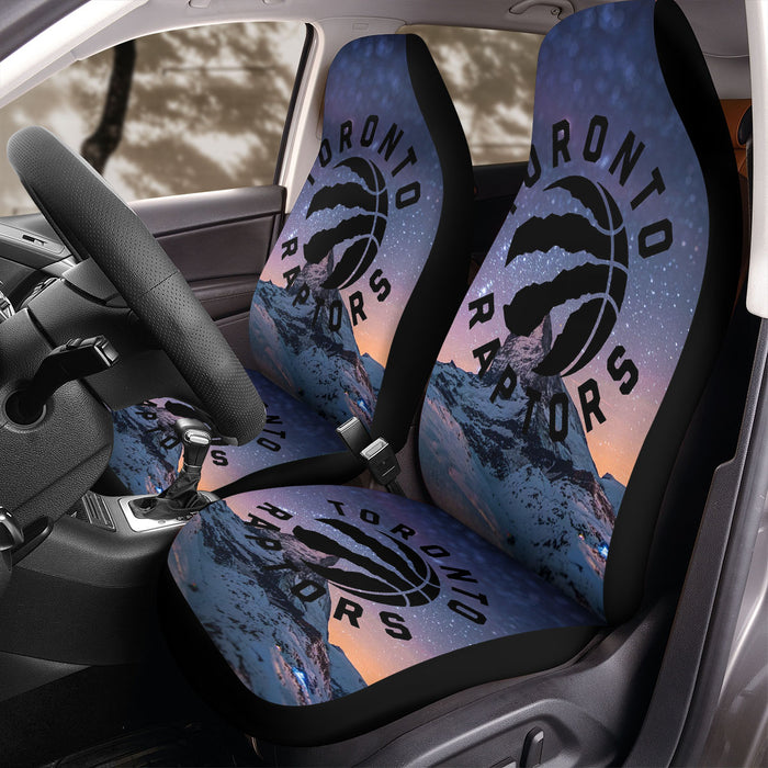 mountain toronto raptors winter Car Seat Covers