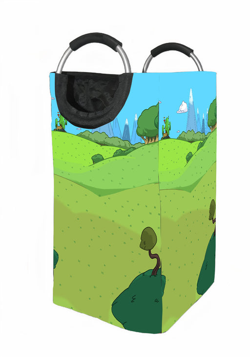 mountain adventure time Laundry Hamper | Laundry Basket