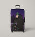 midoriya izuku with america cartoon style Luggage Covers | Suitcase