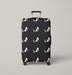 monochrome sonic the hedgehog expressions Luggage Cover | suitcase