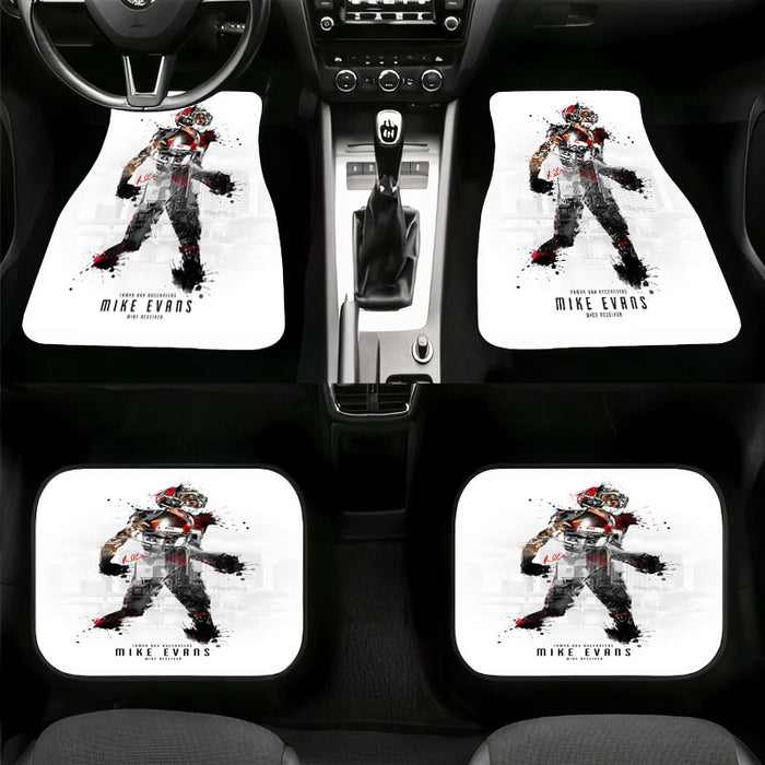 mike evans tampa bay buccaneers Car floor mats Universal fit