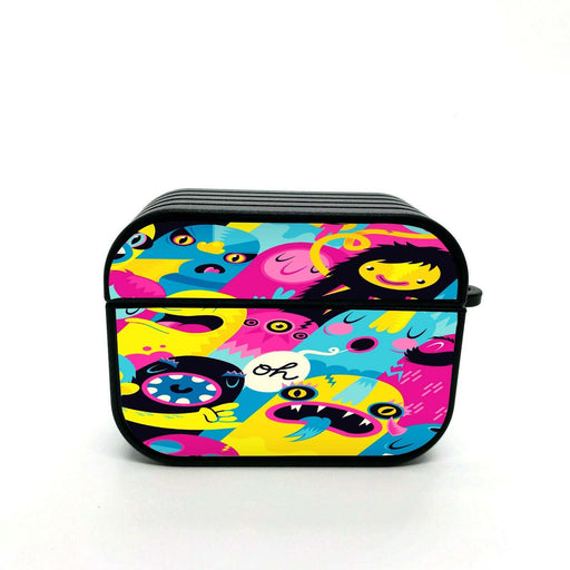 monsters pop color 21 century airpods case