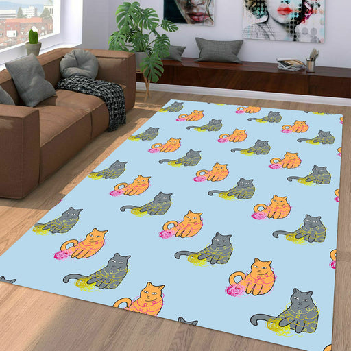 most expensive orange and black cats Living room carpet rugs