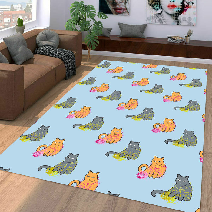 most expensive orange and black cats Living room carpet rugs